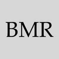 Logotipo da Broadreach Medical Resources: as letras BMR em serifa escura sobre um quadrado cinza-claro.